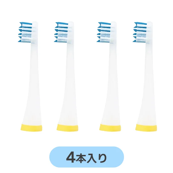 EW09104C-W パナソニック 電動歯ブラシ用替えブラシ ドルツ 山切りブラシVヘッド(4本入) (白) 【送料全国一律275円】