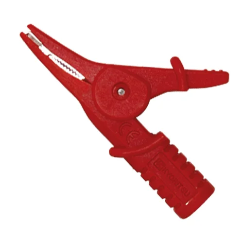 MODEL 7314-RED 共立電気計器 安全ワニグチクリップ(赤)