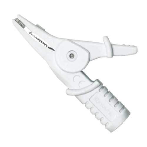 MODEL 7314-WHT 共立電気計器 安全ワニグチクリップ(白)