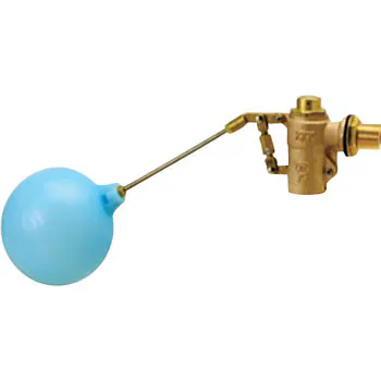 SH25 兼工業 複式ボールタップ 横形・受水槽用 ポリ玉付