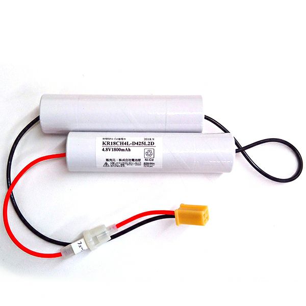 KR1.8CH-6L相当品 電池屋製新品 組電池製作バッテリー L2型 4P 7.2V1800mAh コネクター付き