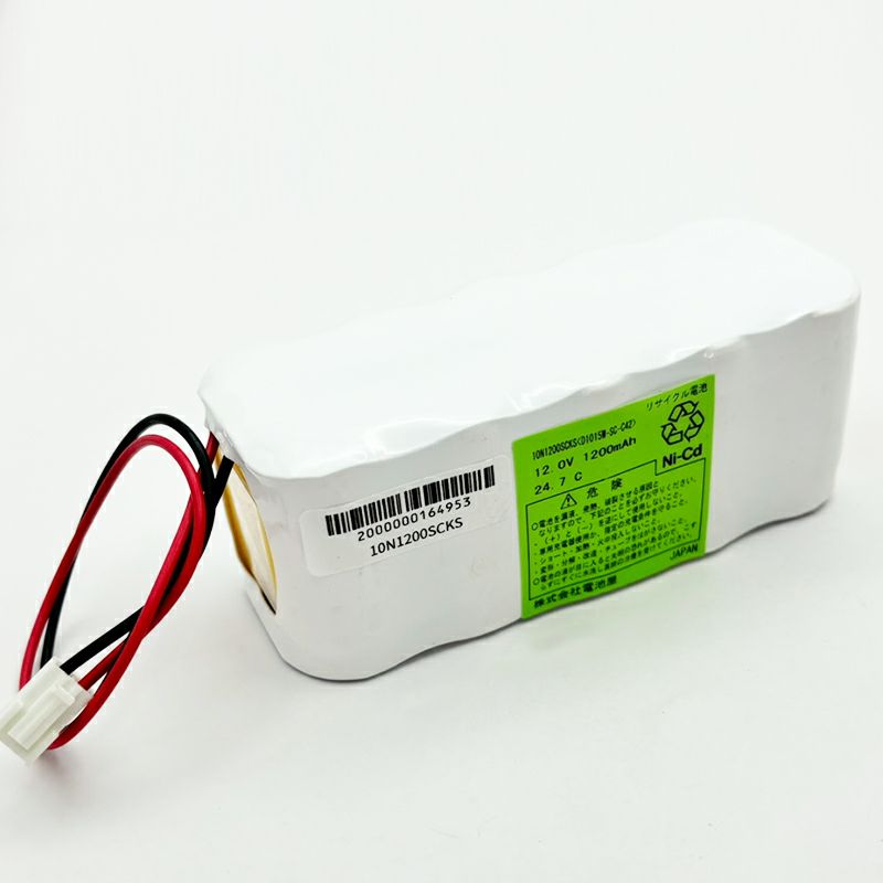 10N-1200SCK相当品 W型 コネクター付き 12V1200mAh SANYO相当品 電池屋組電池