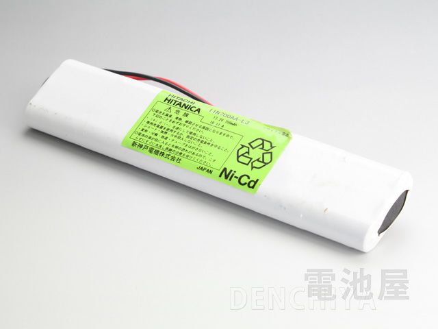 11N700AA-L3 相当品 HITACHI(日立) HITANICA(ヒタニカ)相当 組電池製作バッテリー 13.2V700mAh リード線のみ