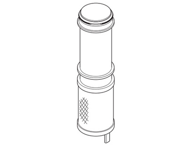 SEPZS210PC パナソニック 浄水器交換用カートリッジ（1本入り）