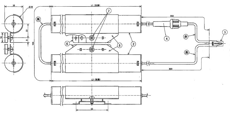 N-5CBH2LP (FSK040) 相当品 (同等品)＜年度シール付き＞ コネクター付きそのまま取付できます。