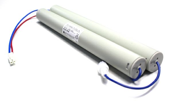 12N19AA相当品(同等品) 三菱電機製非常灯器具用交換電池 12.0V1800mAh＜年度シール付き＞ コネクター付きそのまま取付できます。