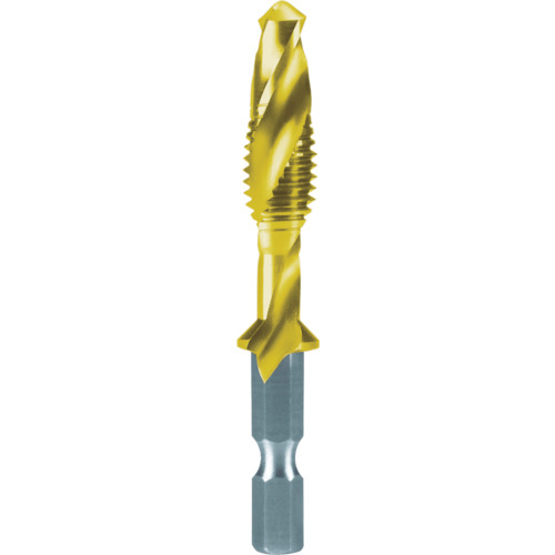 270017T RUKO 六角軸タッピングドリル　Ｍ６Ｘ１．０　６０ｍｍ　チタン【発注単位：1】