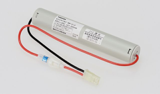 3HR-CY-LE-NB 東芝ライテック 非常灯器具用交換電池 3.6V3000mAh  Ni-MH [SOU]