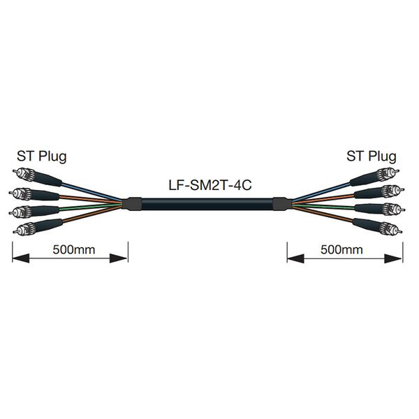 4FS200T-ST カナレ 高強度光多心接続ｹｰﾌﾞﾙ