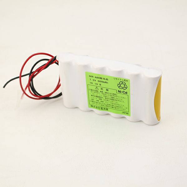 6KR-AAH相当品 SANYO 7.2V600mAh S型 リード線のみ 【D607SAACX】