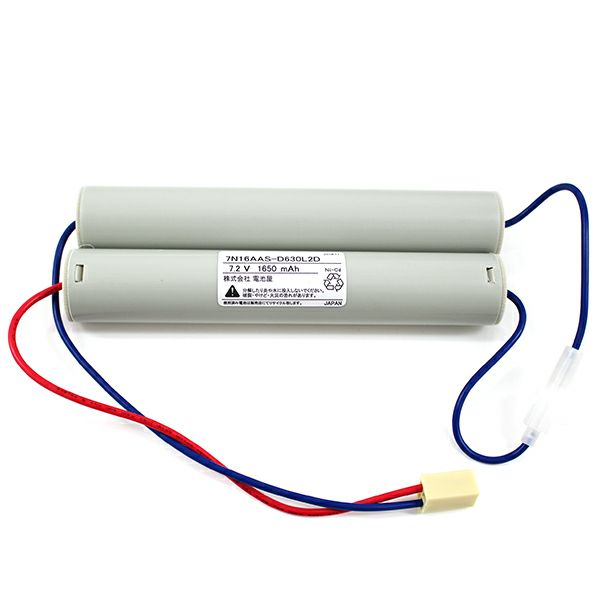 7N16AA相当品(同等品) 7.2V1650mAh＜年度シール付き＞ コネクター付きそのまま取付できます。