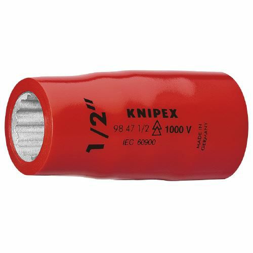 9847-7/8 (1/2SQ) 絶縁ｿｹｯﾄ 1000V KNIPEX(クニペックス)