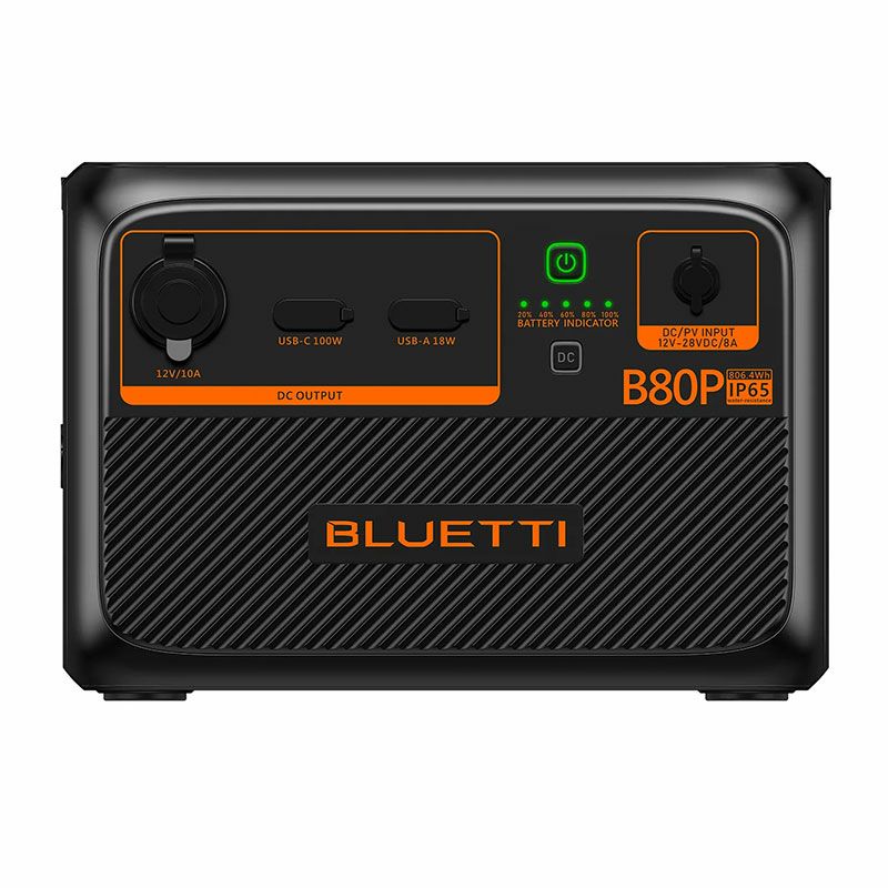 B80P  BLUETTI ポータブル電源 拡張バッテリー 806Wh 防水・防塵IP65