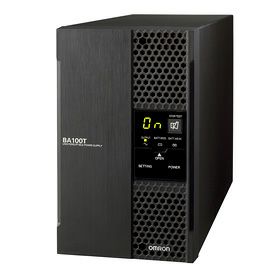 【2024年10月24日時点で1月以降】BA100T オムロン 常時インバータ給電方式UPS(無停電電源装置)で このサイズ出力容量1000VA/800W