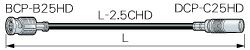 D2.5HDC015E-D カナレ DINｹｰﾌﾞﾙ