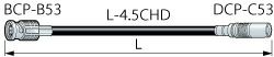 D4.5HDC10E-D カナレ DINｹｰﾌﾞﾙ