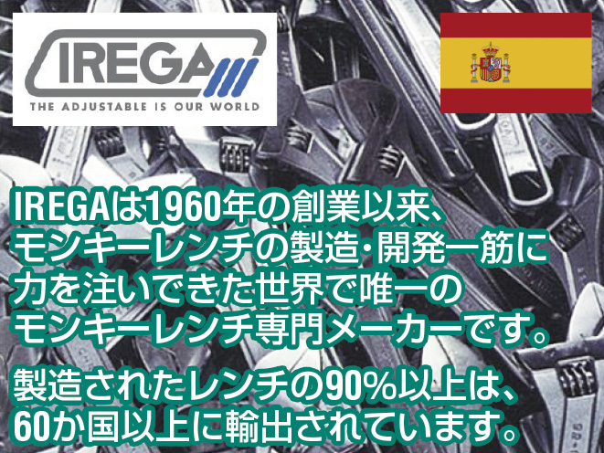 EA530HB-6 エスコ 150mm/24mm モンキーレンチ(ｸｯｼｮﾝｸﾞﾘｯﾌﾟ)