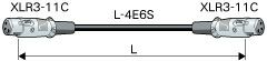 EC05-X11 カナレ XLRケーブル【カラー：黒】