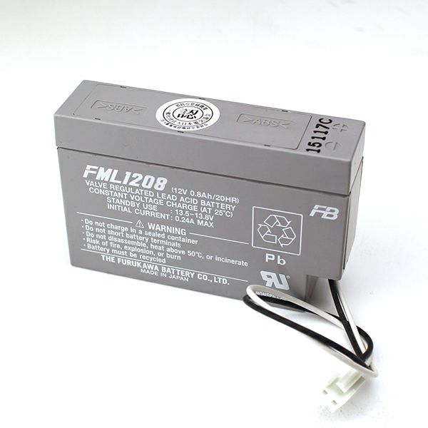 FML1208 古河電池製 小型制御弁鉛蓄電池 認定品 [sd]