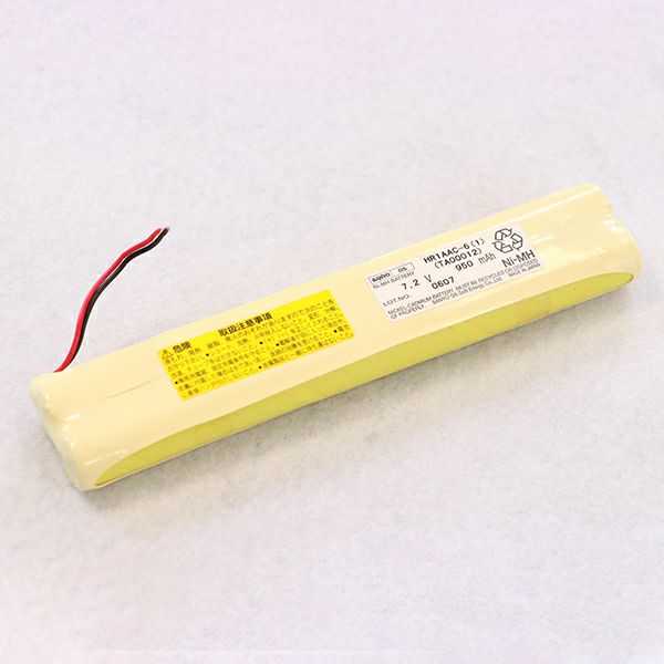 HR1AAC-6(1)相当品(同等品) SANYO相当品 1H3V型 L2型 7.2V950mAh リード線切りっぱなし (NRC1806)