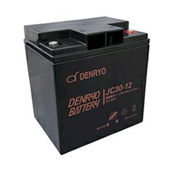 JC30-12 電菱 ( DENRYO ) 密閉型鉛蓄電池 12V30Ah (20時間率) JCシリーズ 【T5端子 (位置 P6) 】 DENRYO BATTERY