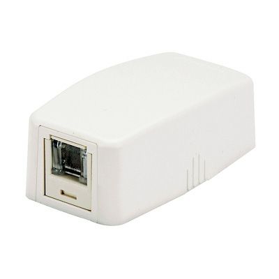 JOQ1H600 パンドウィット Mini-Com スプリングシャッター付きローゼットキット 1ポート CAT6