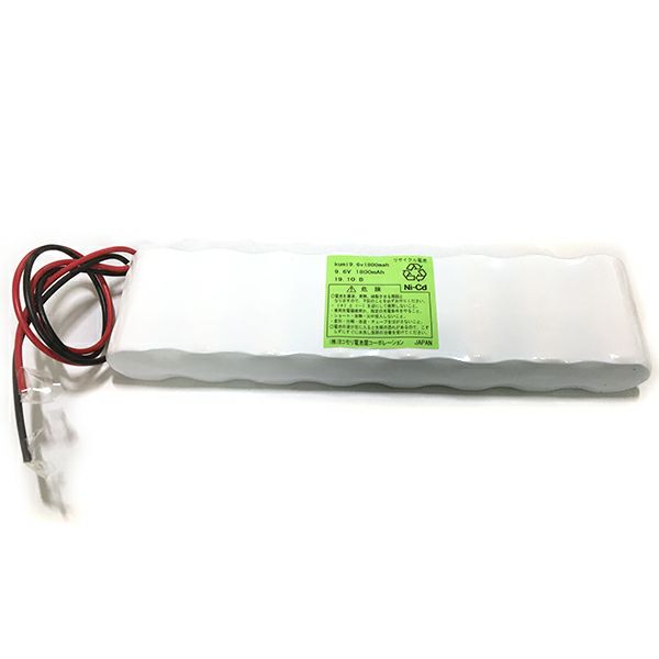 8KR-1800SCE相当品 SANYO相当 9.6V1800mAh S型 リード線のみ