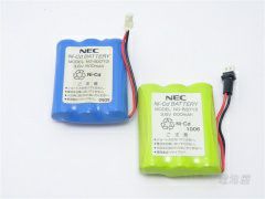 NG-83713相当品 　1個　NEC終了品相当 組電池製作バッテリー 3.6V600mAh コネクター付 (3N600AACLS)