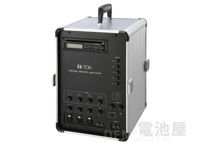 KZ-30A TOA 移動用PAアンプ 30Wx2ch CD付