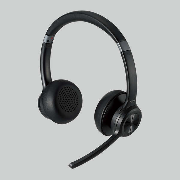 LBT-HSOH20BK エレコム ノイズリダクションステレオBluetoothヘッドセット