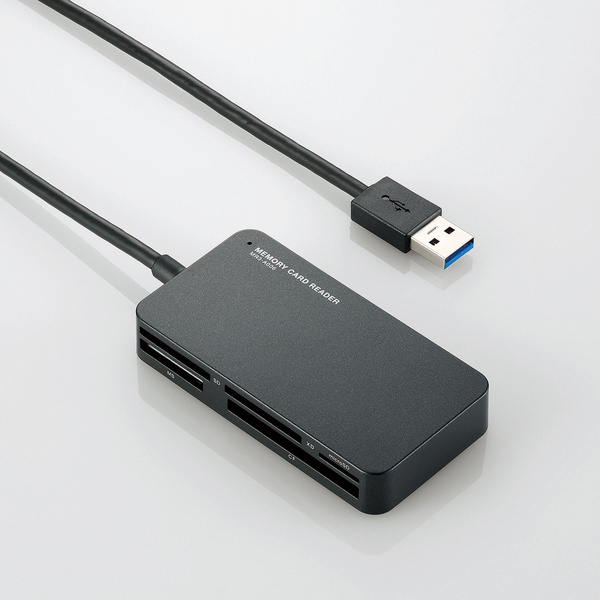 MR3-A006BK エレコム USB3.0対応メモリリーダライタ 色：ブラック