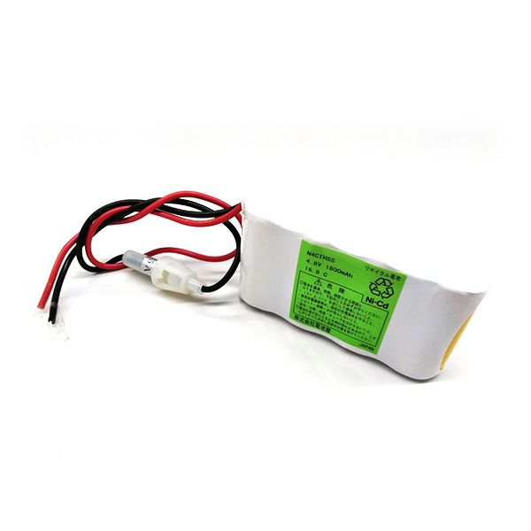 N-4CTHS相当品 4.8V1800ｍAｈ S型 コネクタなし リード線切りっぱなし