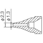 N61-06 白光　ノズル　１．３ＭＭ　Ｓ型【発注単位：1】