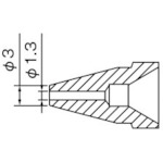 N61-09 白光　ノズル　１．３ＭＭ【発注単位：1】