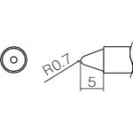 T12-B3 白光　こて先　０．７Ｂ型【発注単位：1】