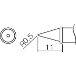 T12-WB2 白光　こて先　０．５ＷＢ型【発注単位：1】