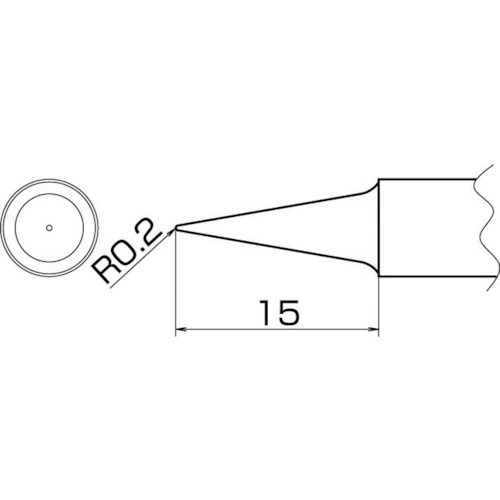 T20-BL 白光　こて先　ＢＬ型【発注単位：1】