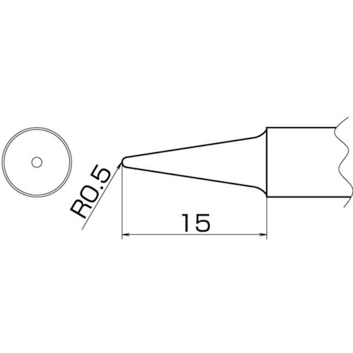 T20-BL2 白光　こて先　２ＢＬ型【発注単位：1】