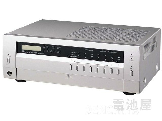 TA-2120R TOA 卓上型アンプ 120W 5局 AM/FMラジオ付き 3U