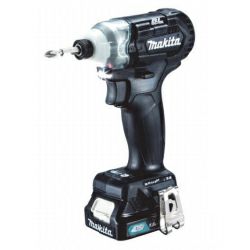 TD111DSHXB マキタ ( MAKITA ) 充電式インパクトドライバ ブラック 10.8V/1.5Ahスライド式充電池・充電器・ケース付