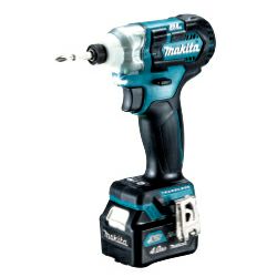 TD111DSMX マキタ ( MAKITA ) 充電式インパクトドライバ ブルー 10.8V/4.0Ahスライド式充電池・充電器・ケース付