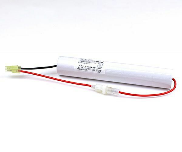 YB-323C-2P相当品 3.6V2300ｍAh L型 コビシコネクタ付 ヒューズ付き